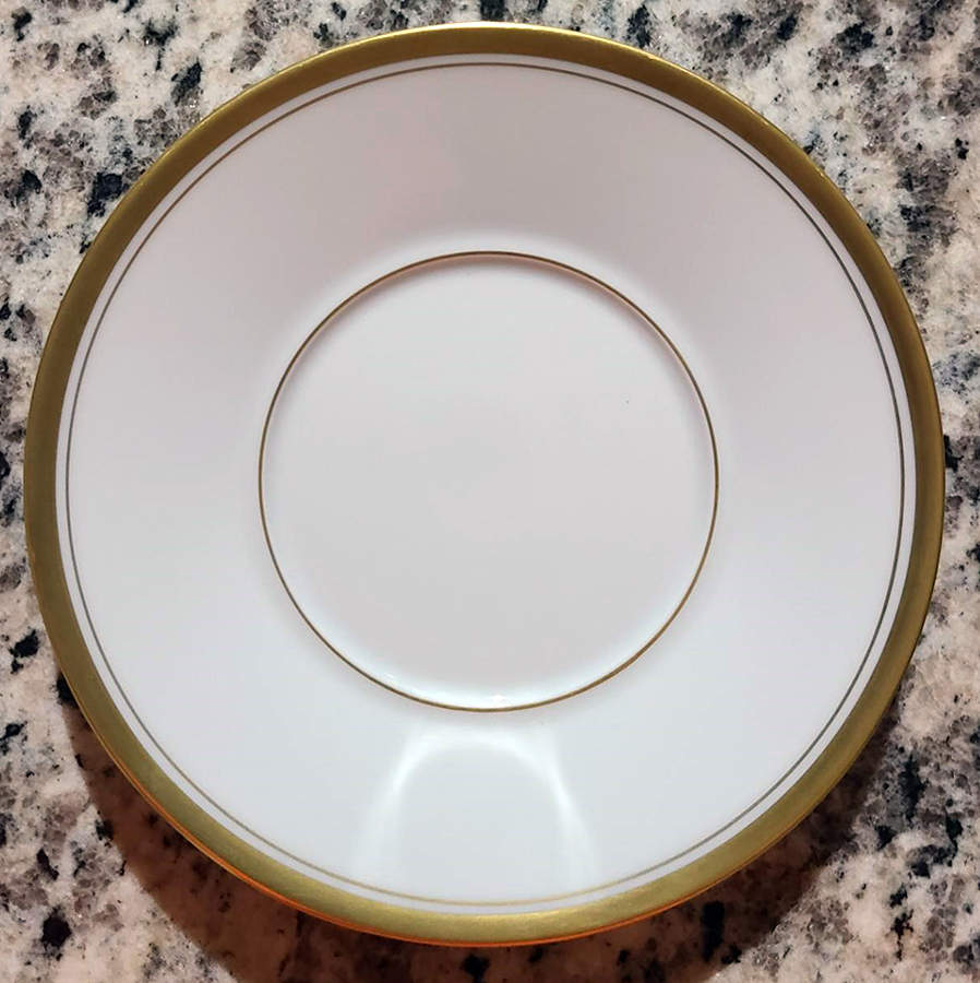 Charlston Gold Saucer by Medard de Noblat-1