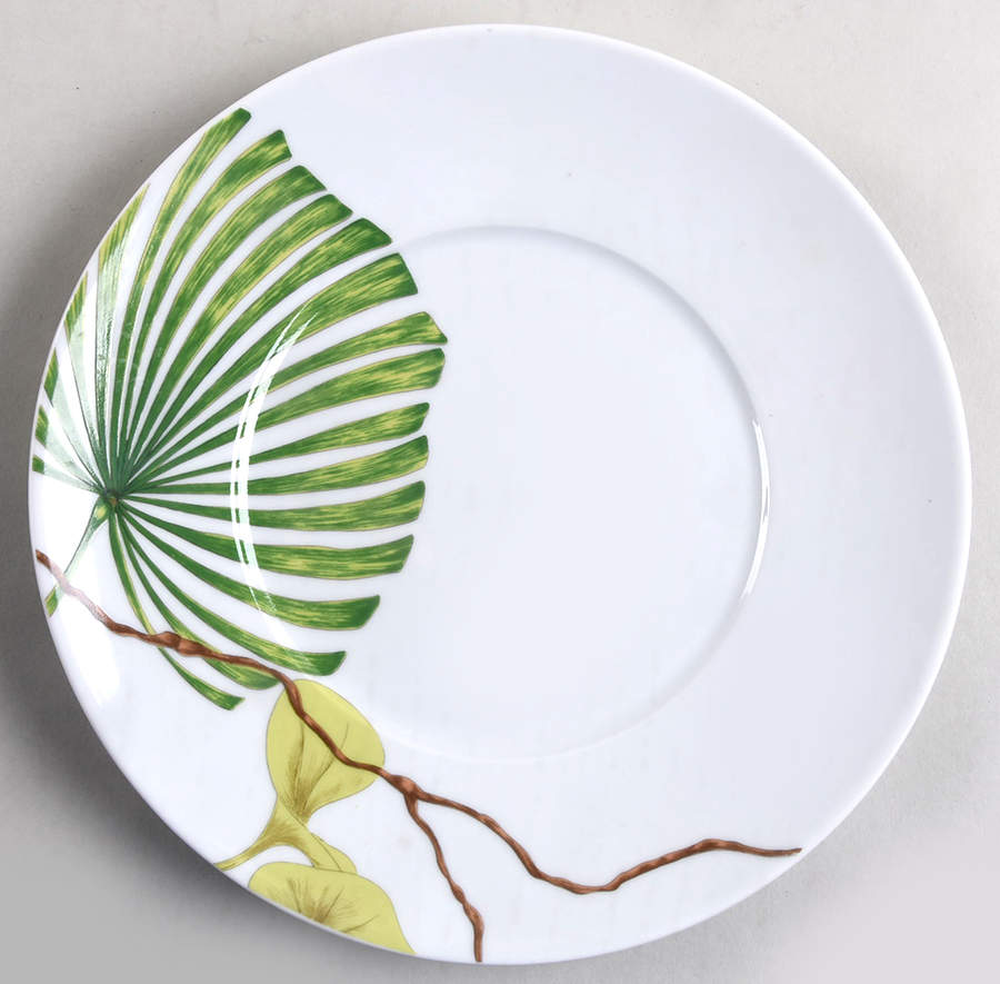 Ikebana Salad/Dessert Plate by Medard de Noblat-1