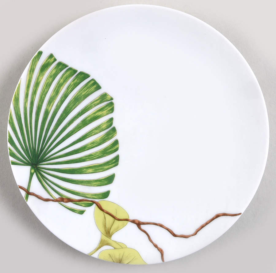 Ikebana Bread & Butter Plate by Medard de Noblat-1