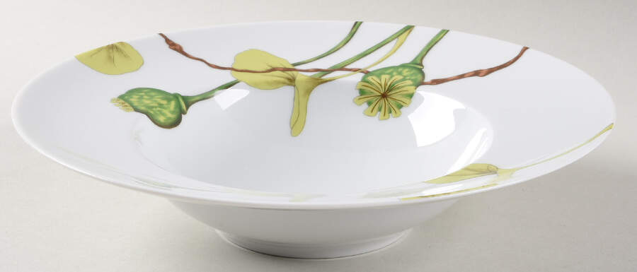Ikebana Rim Soup Bowl by Medard de Noblat-1
