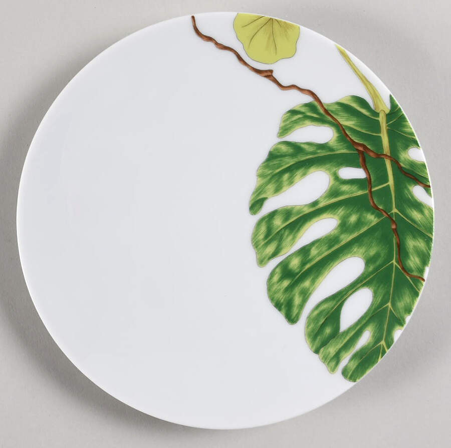 Ikebana Bread & Butter Plate by Medard de Noblat-1