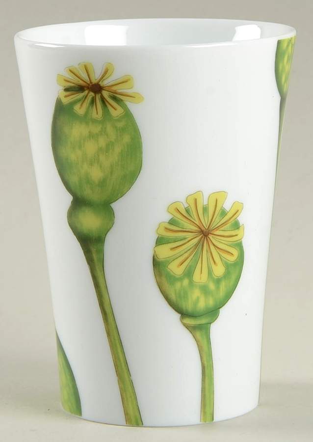 Ikebana Tall China Tumbler by Medard de Noblat-1