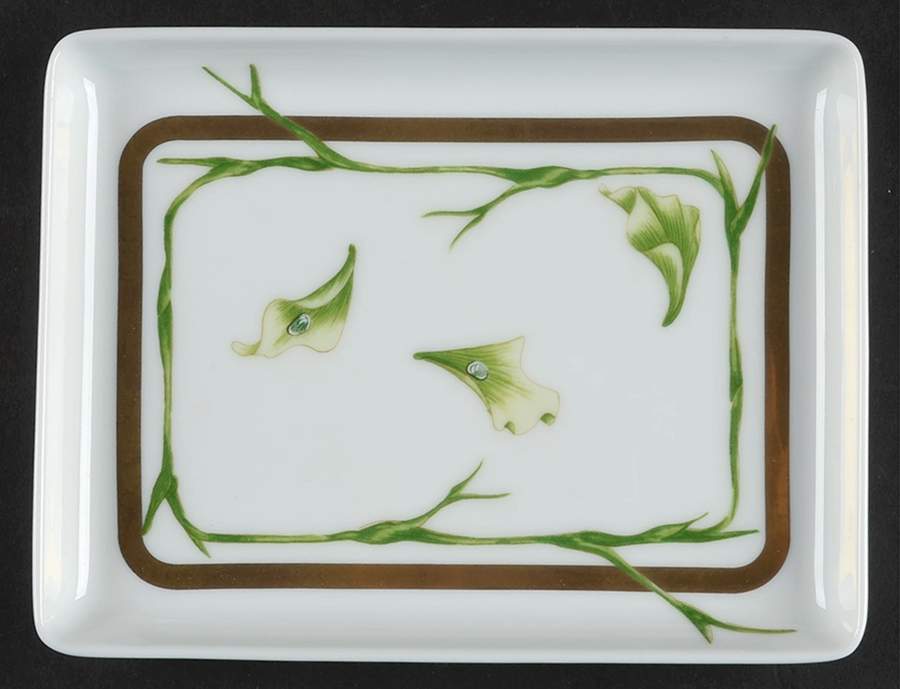 Jardin de Flore (Oxygene Shape) Sushi Tray by Medard de Noblat-1