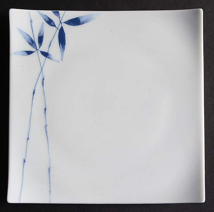 Regard (Oxygene Shape) Salad/Dessert Plate by Medard de Noblat-1