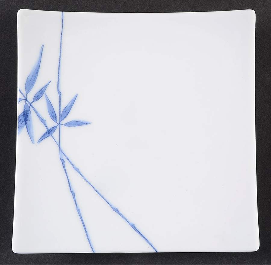 Regard (Oxygene Shape) Square Bread & Butter Plate by Medard de Noblat-1