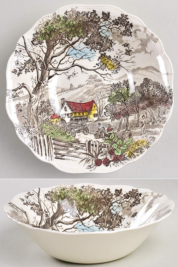 Welcome Home (White Background) Coupe Cereal Bowl by J & G Meakin-1