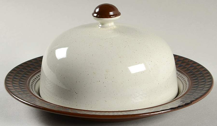 Metropolis Round Covered Butter by Mikasa-1