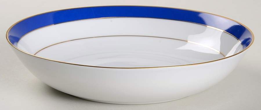 Royal Lapis (Royal Blue Band) Coupe Cereal Bowl by Muirfield-1