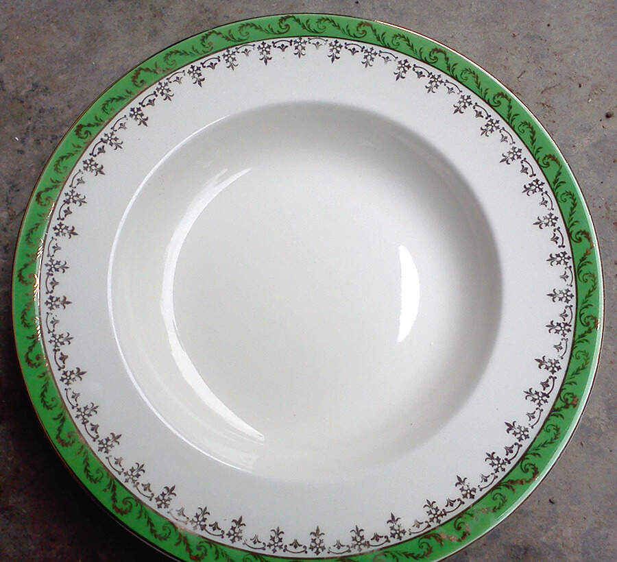 Pride of Erin Rim Soup Bowl by Alfred Meakin-1