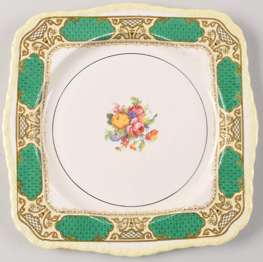 3740 Square Salad Plate by Myott Staffordshire-1