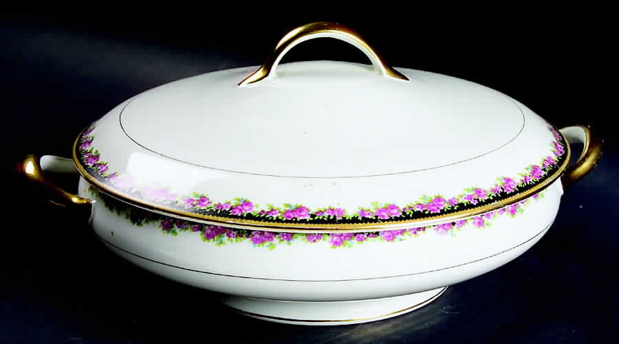 MAD154 Round Covered Vegetable by John Maddock & Sons-1