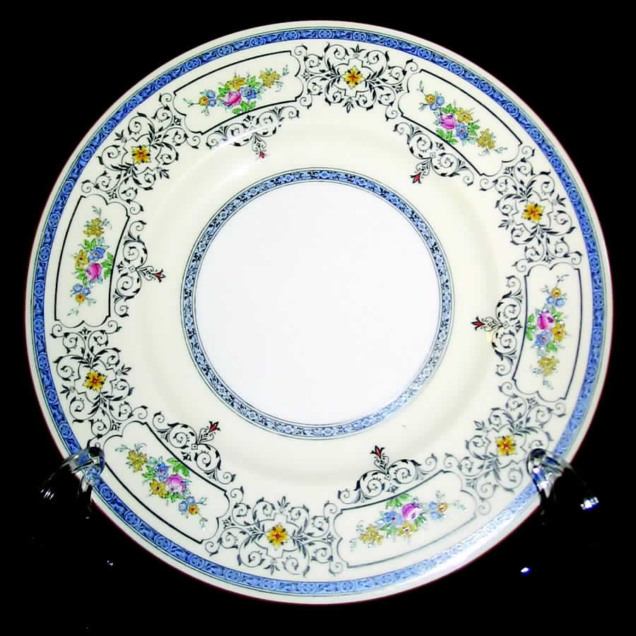 Cambridge Blue Luncheon Plate by Minton-1
