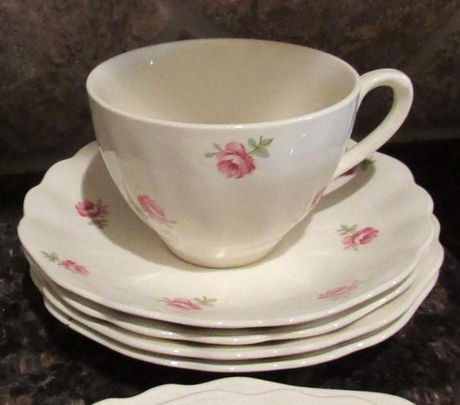 Lady Alice Flat Cup & Saucer Set by J & G Meakin-1