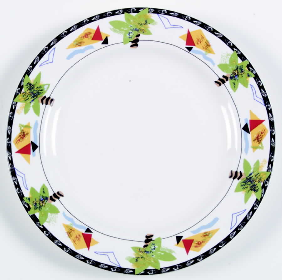 Fantasy Isle Salad Plate by Mikasa-1