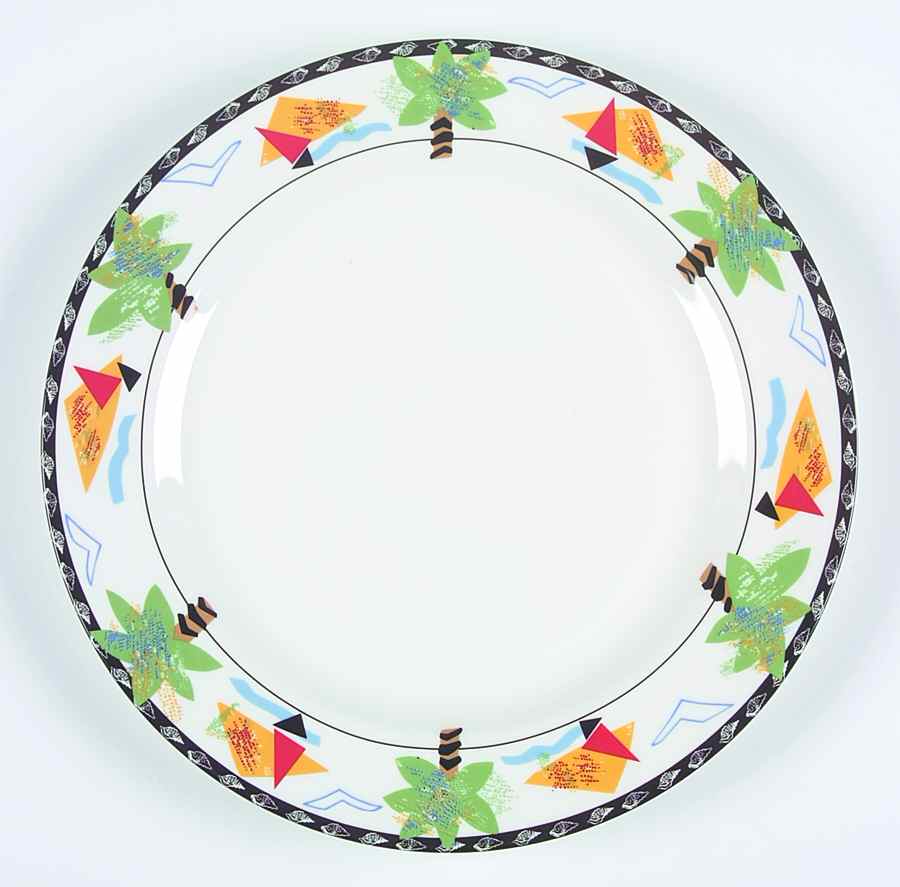 Fantasy Isle Dinner Plate by Mikasa-1