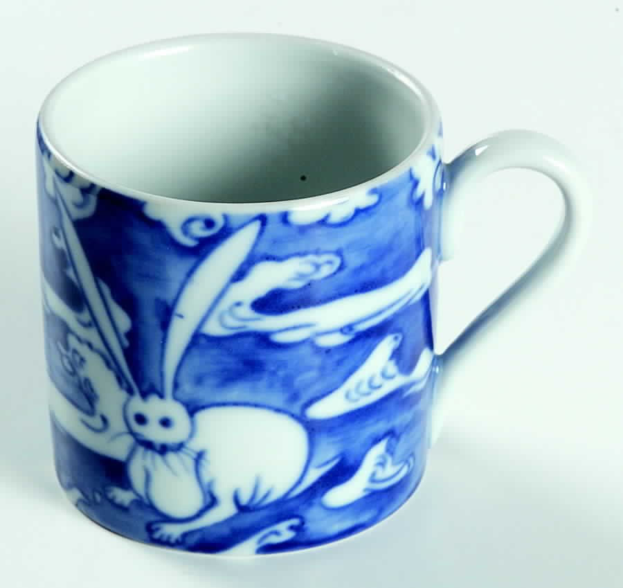 Lucky Hare Child's Mug by Mottahedeh-1