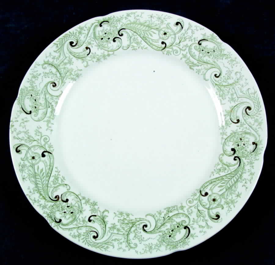 Eugenia (Scalloped) Dinner Plate by J & G Meakin-1