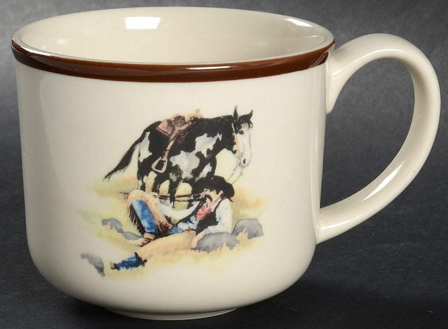 Cowboy Reflections Mug by Montana Lifestyles-1