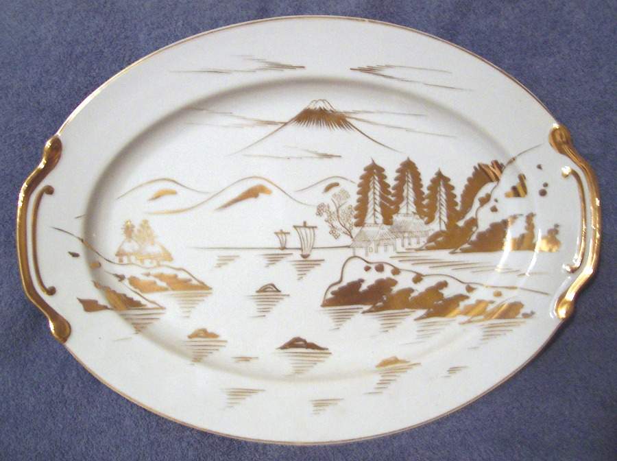 MEJ13 14" Oval Serving Platter by Meijyo (Japan)-1