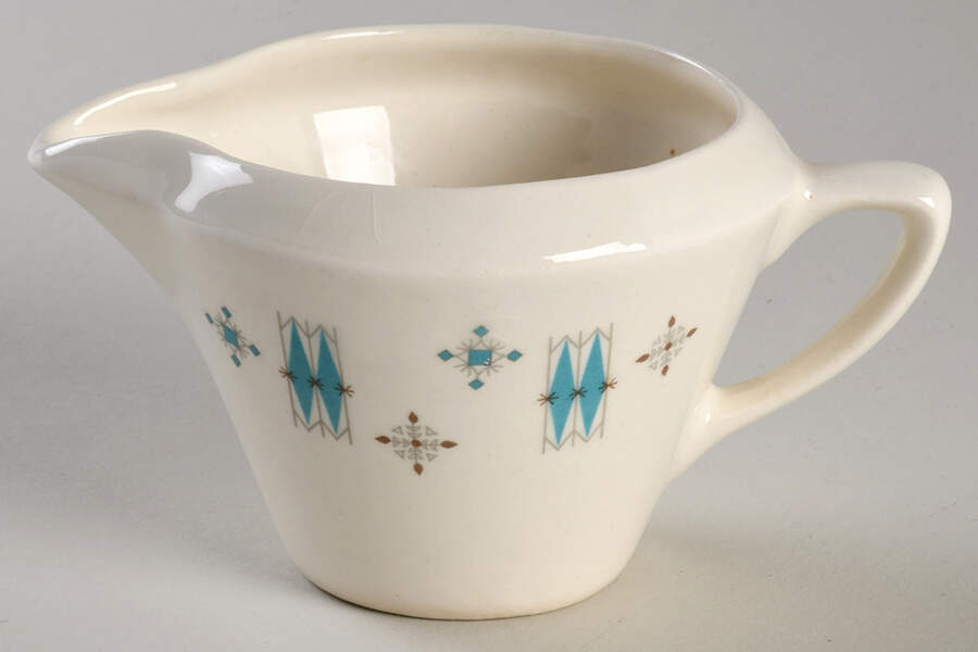 Modern Blue Creamer by Mount Clemens-1