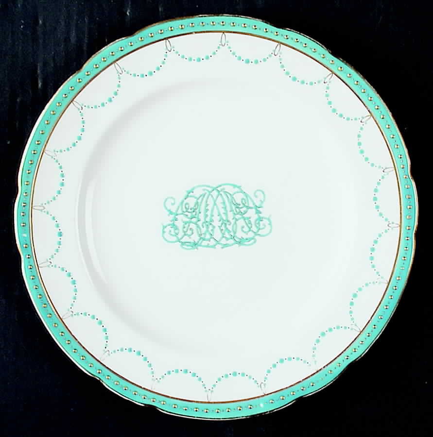 A6098 (Scalloped) Luncheon Plate by Minton-1