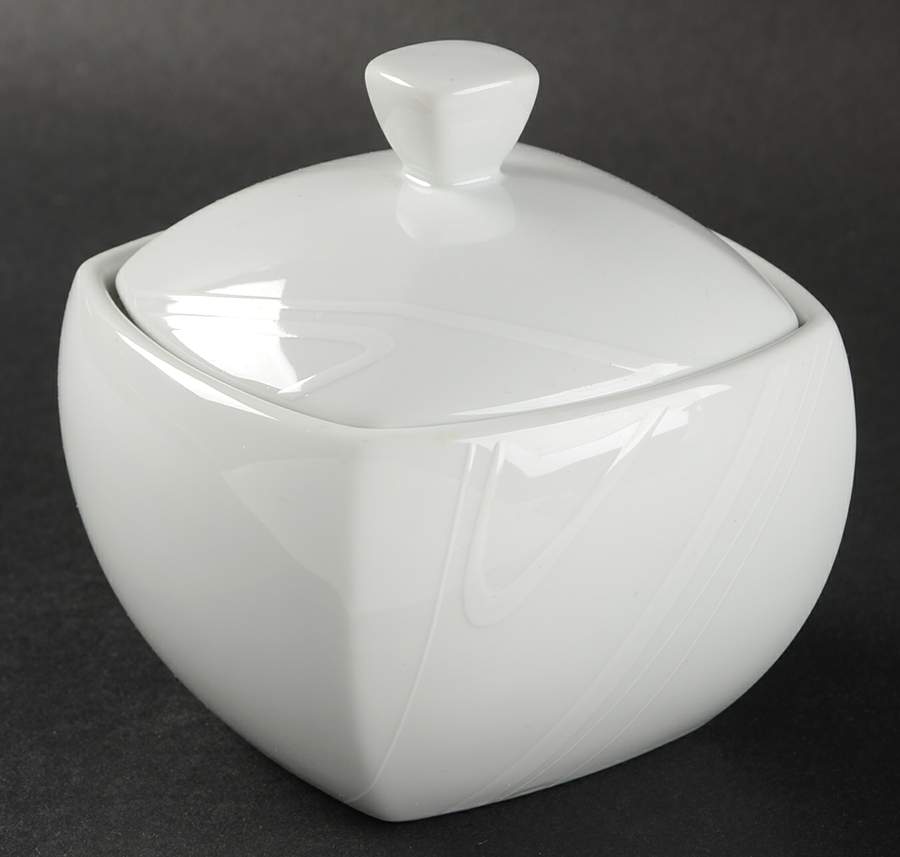 Rain Sugar Bowl & Lid by Mikasa-1