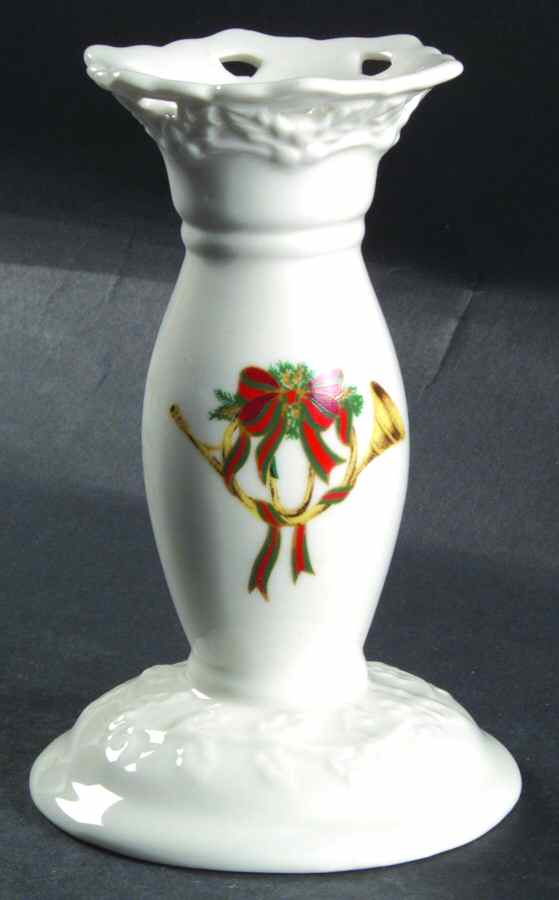 Holiday Lace 5" Candlestick by Mikasa-1