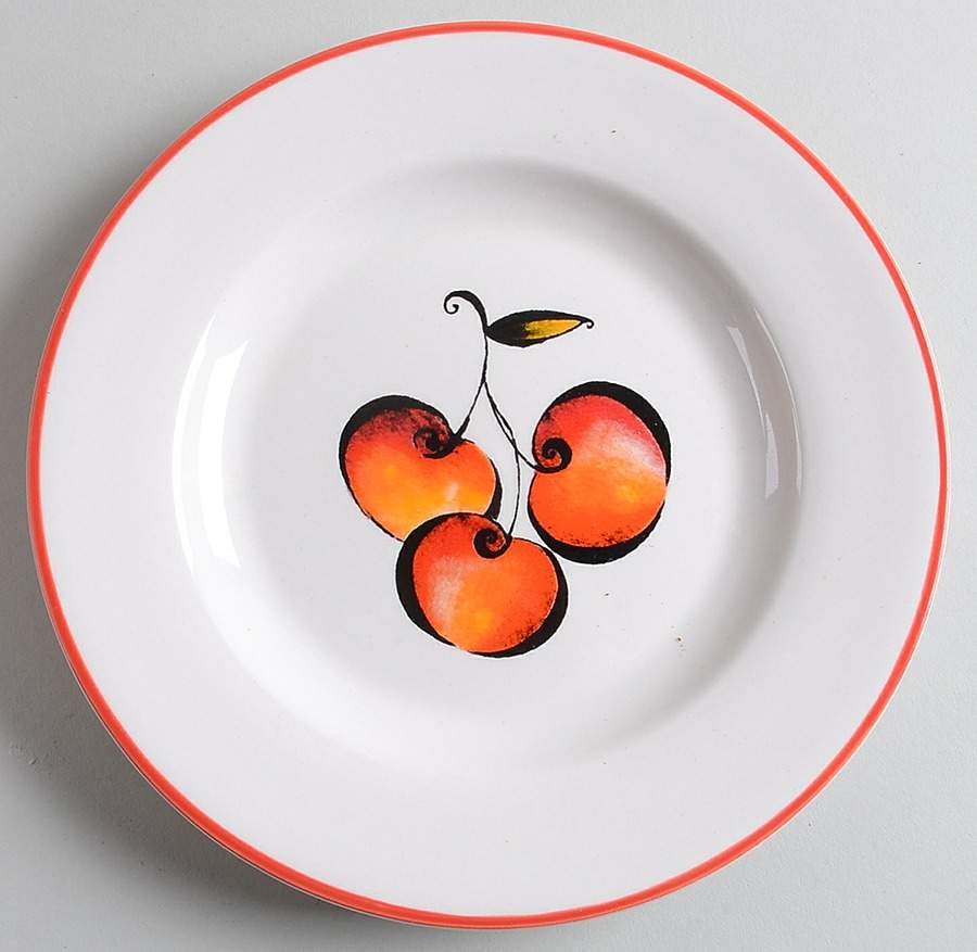 Fruit Pie Salad Plate by Majesticware-1