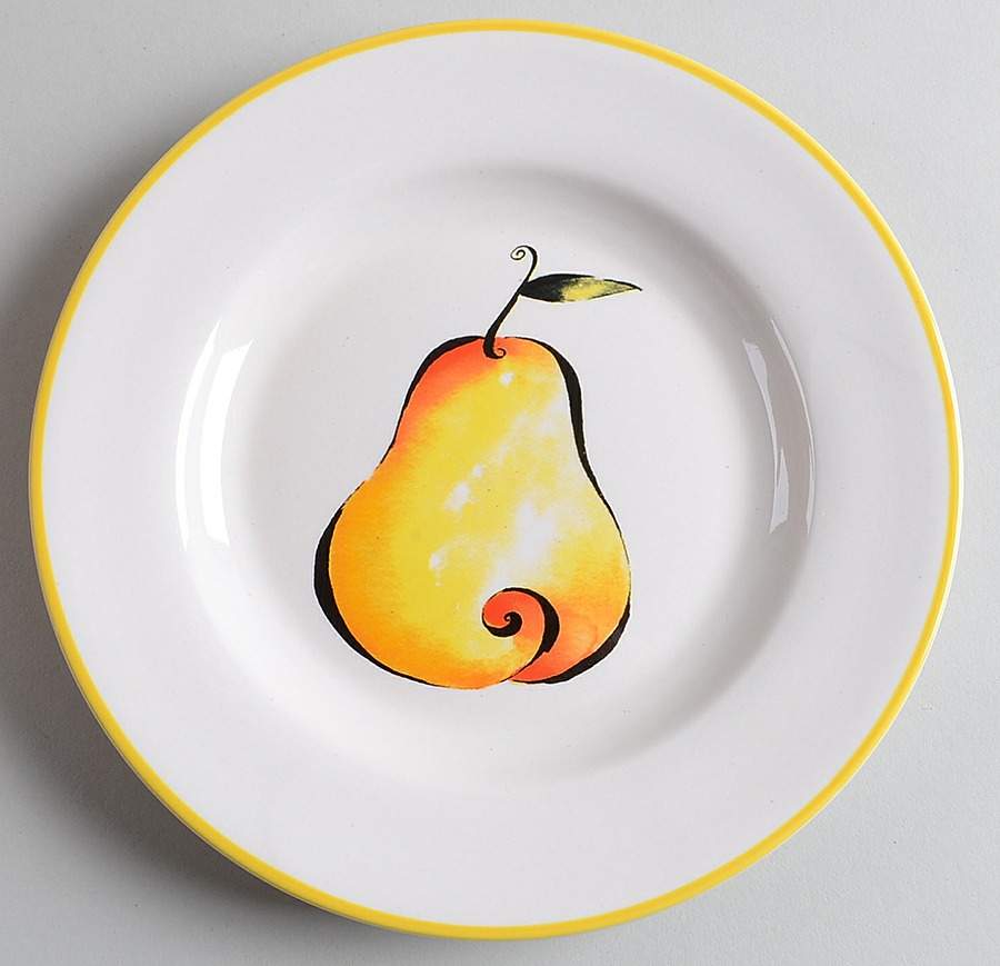 Fruit Pie Salad Plate by Majesticware-1