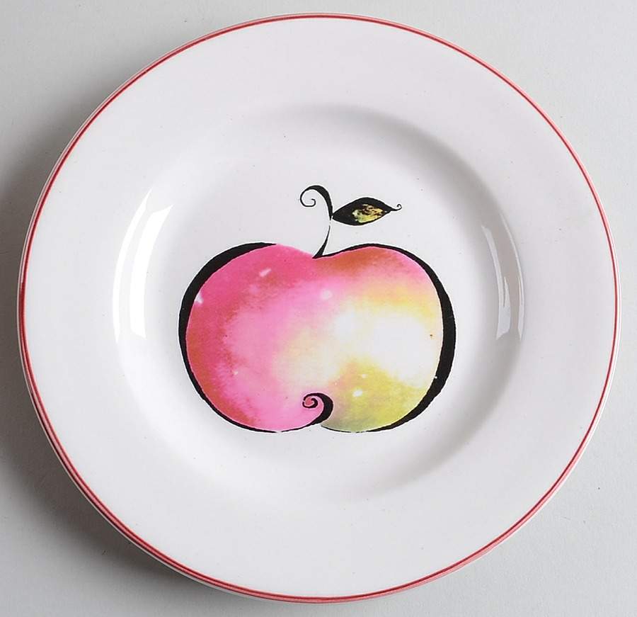 Fruit Pie Salad Plate by Majesticware-1