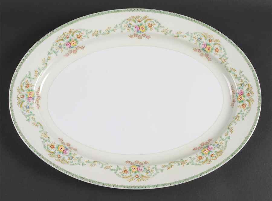 MEI930 16" Oval Serving Platter by Meito-1