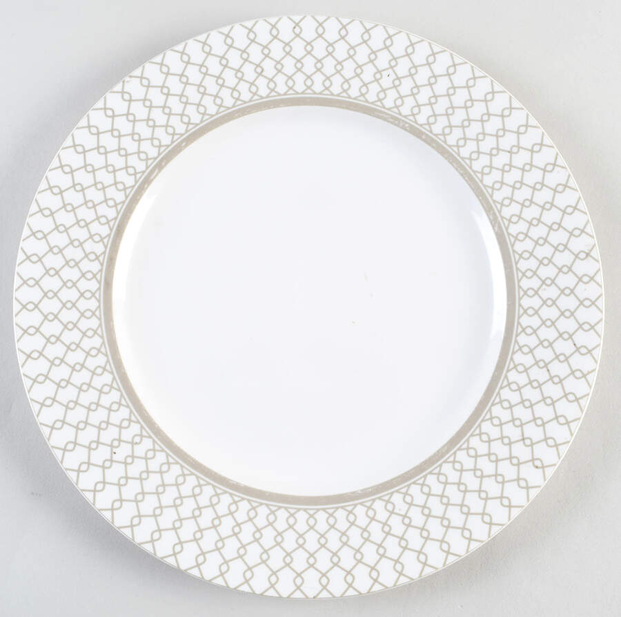 Venetian Link 12" Chop Plate (Round Platter) by Mikasa-1