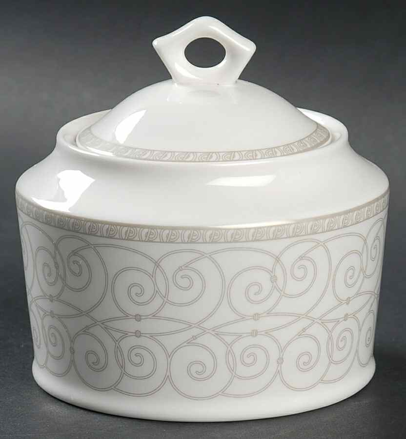 Serenade Sugar Bowl & Lid by Mikasa-1
