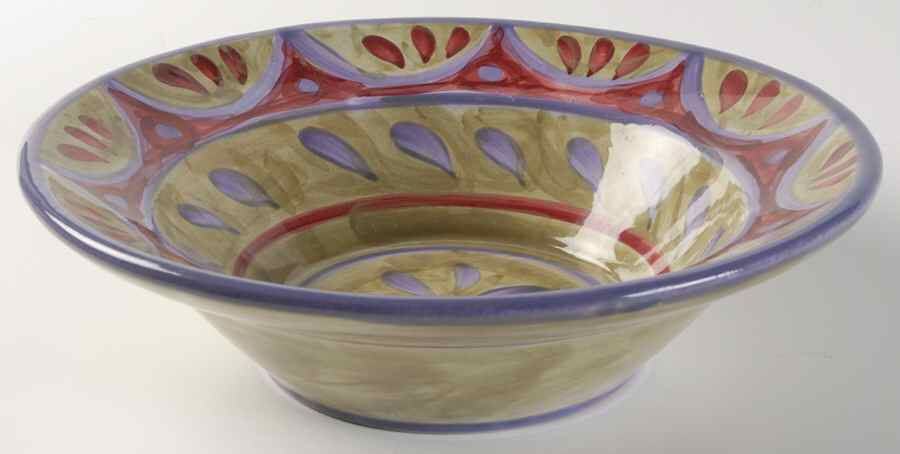 Tuscany Amethyst 9" Individual Pasta Bowl by Mesa Intl-1