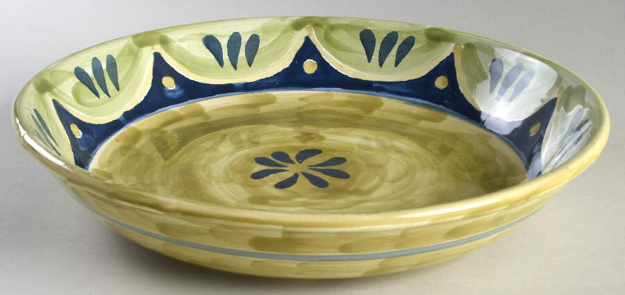 Tuscany Lapis 12" Round Serving Bowl by Mesa Intl-1