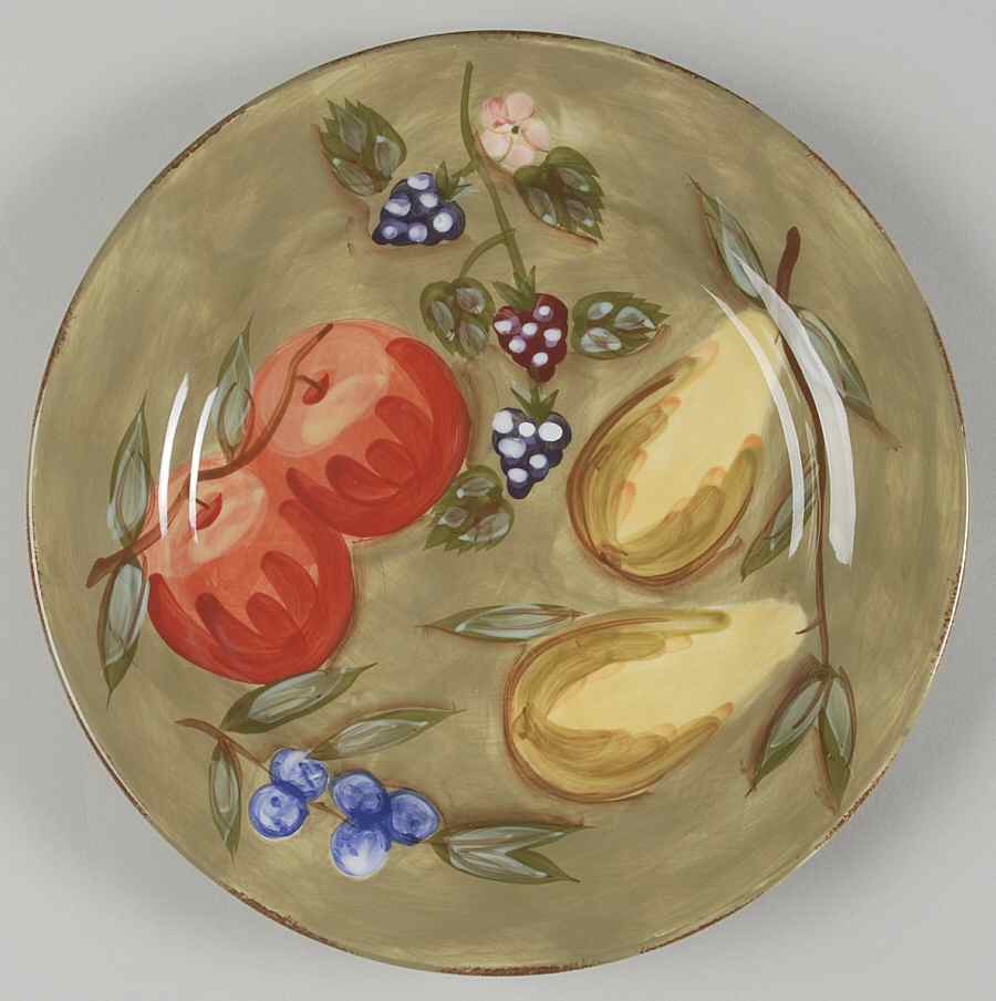 Santa Rosa Green Salad/Dessert Plate by Mesa Intl-1