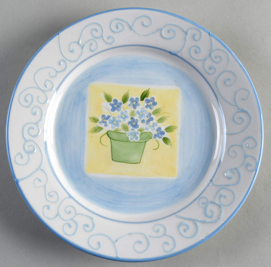 Isabella Salad/Dessert Plate by Mesa Intl-1