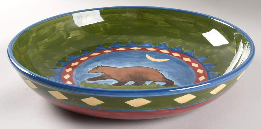 Denali 13" Large Salad Serving Bowl by Mesa Intl-1
