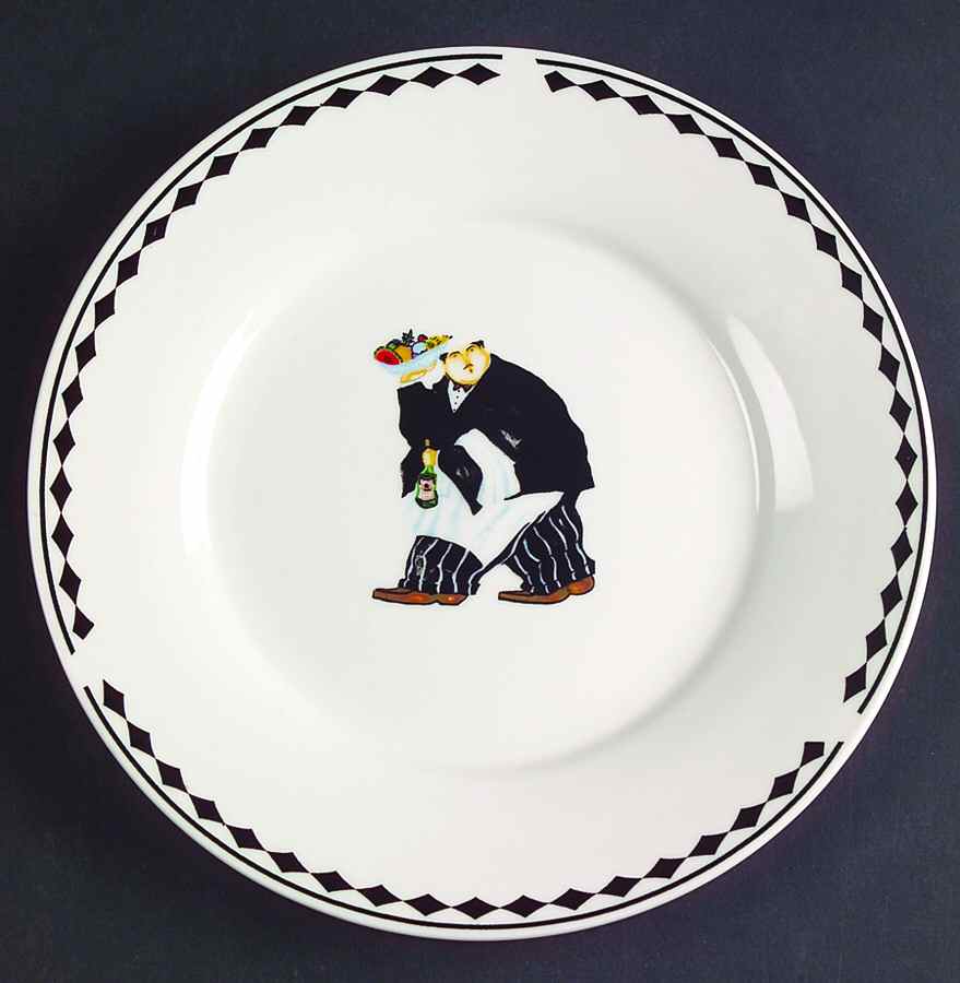 Table for Two Salad Plate by Majesticware-1