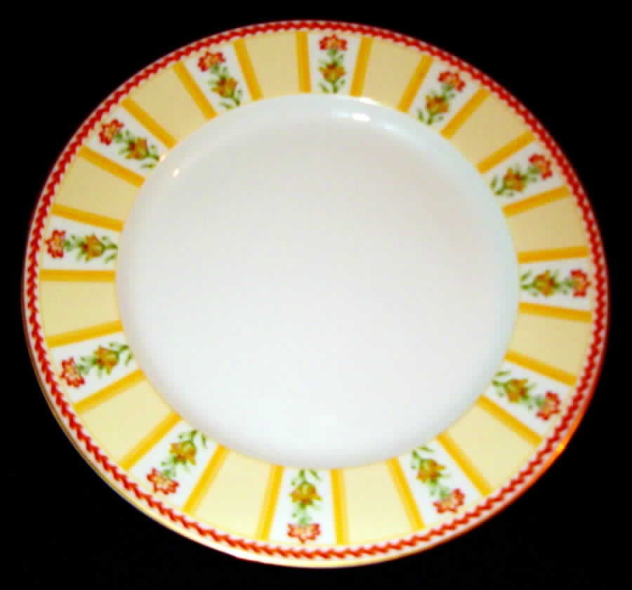 Jardin de Fleurs Dessert/Pie Plate by Medard de Noblat-1