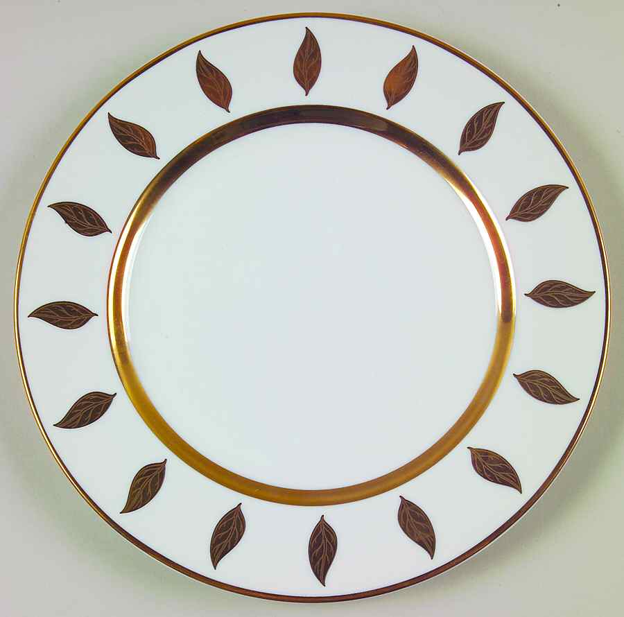 Golding Leaves Luncheon/Salad Plate by Marc Blackwell-1