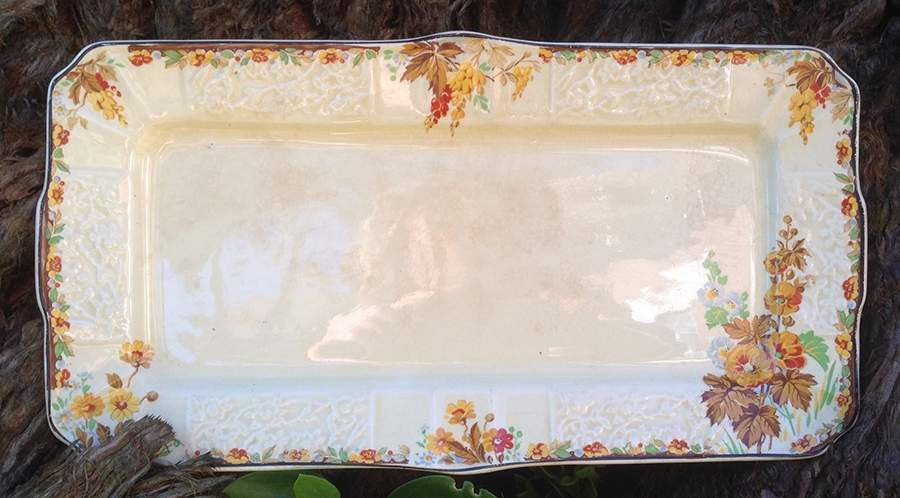 Autumn Large Sandwich Tray by Myott Staffordshire-1