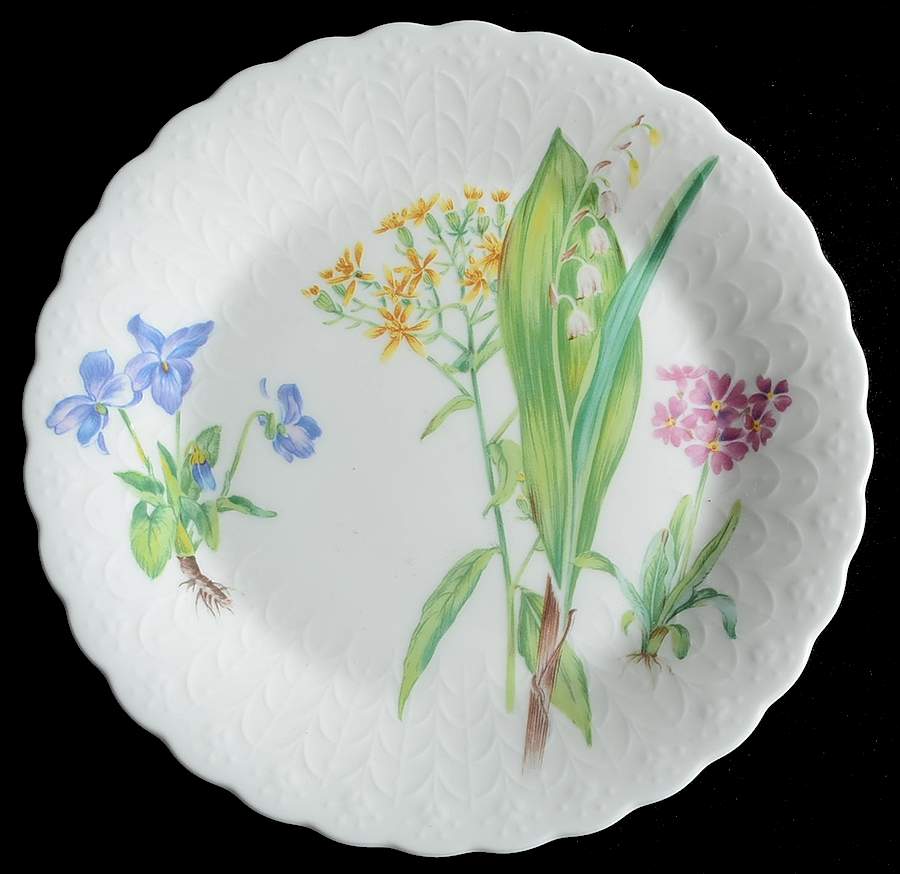 Floral Medley Bread & Butter Plate by Mikasa-1