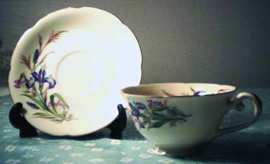 MJ5 Footed Cup & Saucer Set by M Japan-1