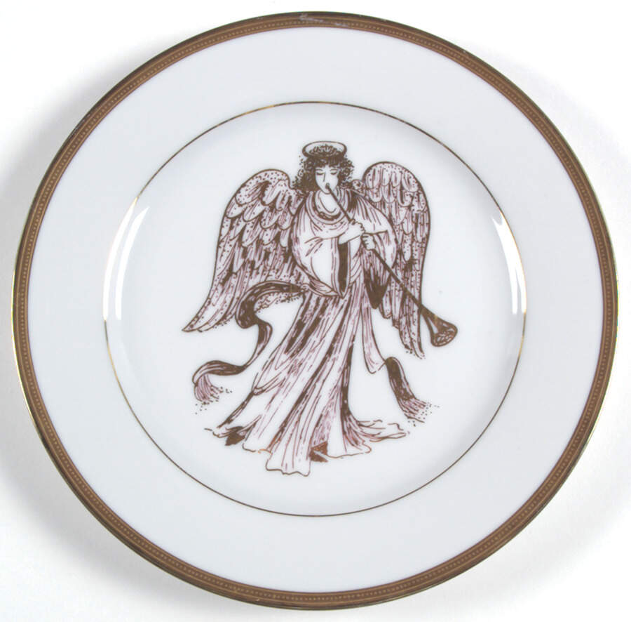 Angel Salad Plate by Muirfield-1