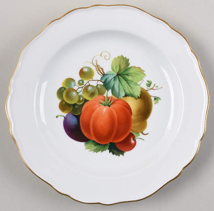 MSS108 Salad Plate by Meissen (Germany)-1
