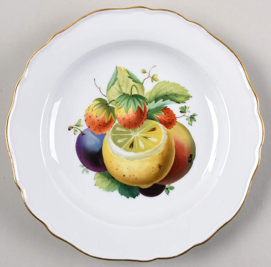 MSS108 Salad Plate by Meissen (Germany)-1