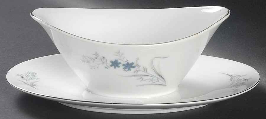 Wynne Gravy Boat with Attached Underplate by Mikasa-1