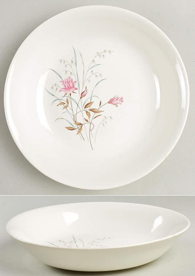 Mt. Rose Coupe Soup Bowl by Mount Clemens-1