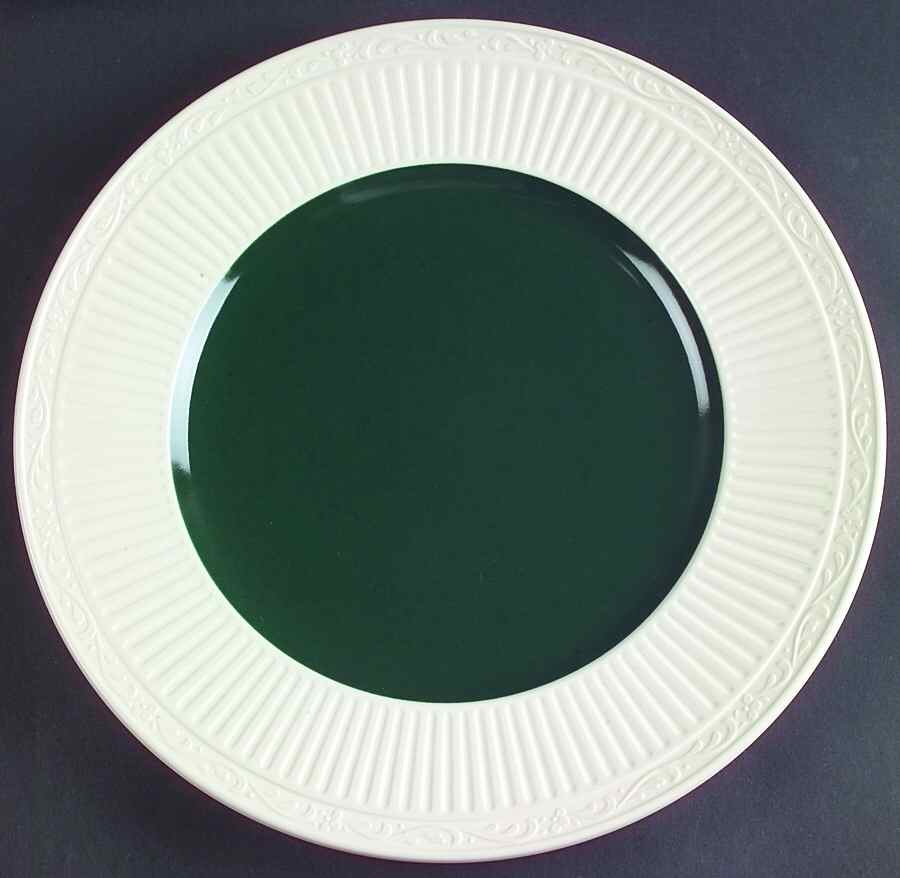 Italian Green (Dark) 12" Chop Plate (Round Platter) by Mikasa-1